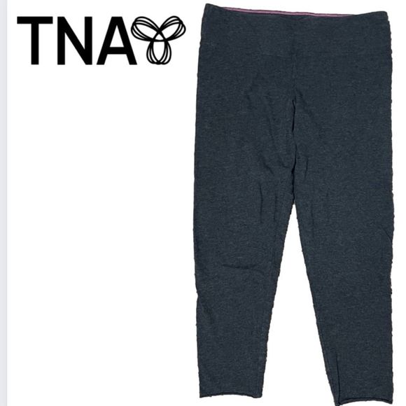 TNA Pants - Aritzia TNA Capris in grey